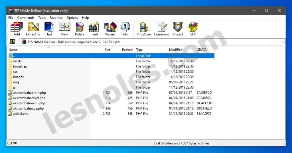 Cara Mudah Buat File & Folder Menjadi RAR - NgeTekno