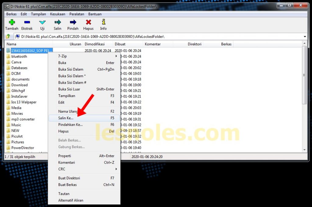 Cara Mengatasi Error dan Lupa Password Alfa Folder Locker - NgeTekno