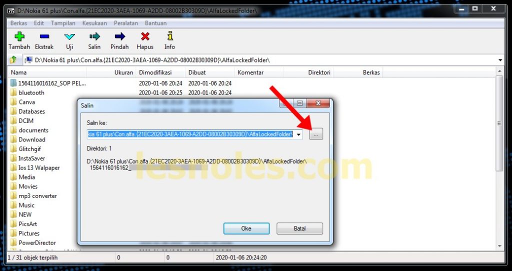 Cara Mengatasi Error dan Lupa Password Alfa Folder Locker - NgeTekno
