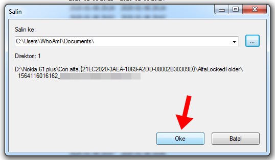 Cara Mengatasi Error dan Lupa Password Alfa Folder Locker - NgeTekno