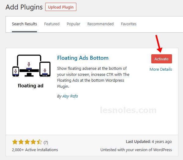 Cara Memasang Iklan Sticky Floating Ads Bottom di Wordpress Dengan ...