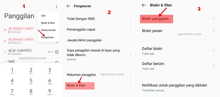 Cara memblokir panggilan dari nomor tak dikenal di Android