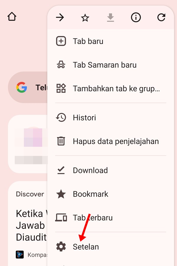Cara Melihat Password Tersimpan di Chrome Android