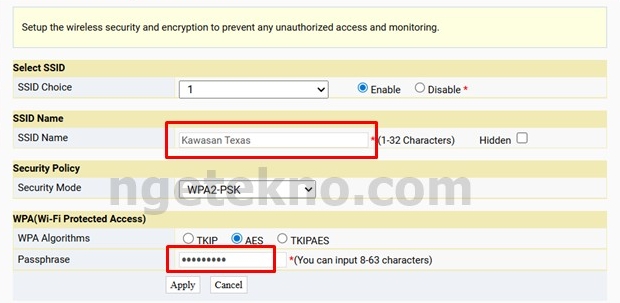 Cara Mengubah Nama dan Password WiFi Fiberhome