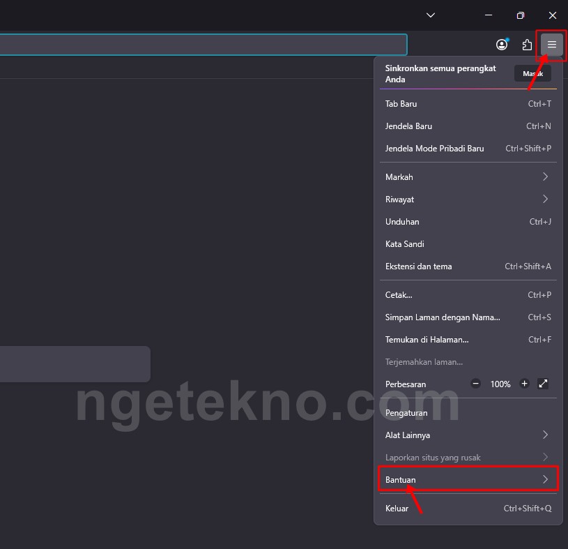 Cara Reset Firefox ke Pengaturan Awal