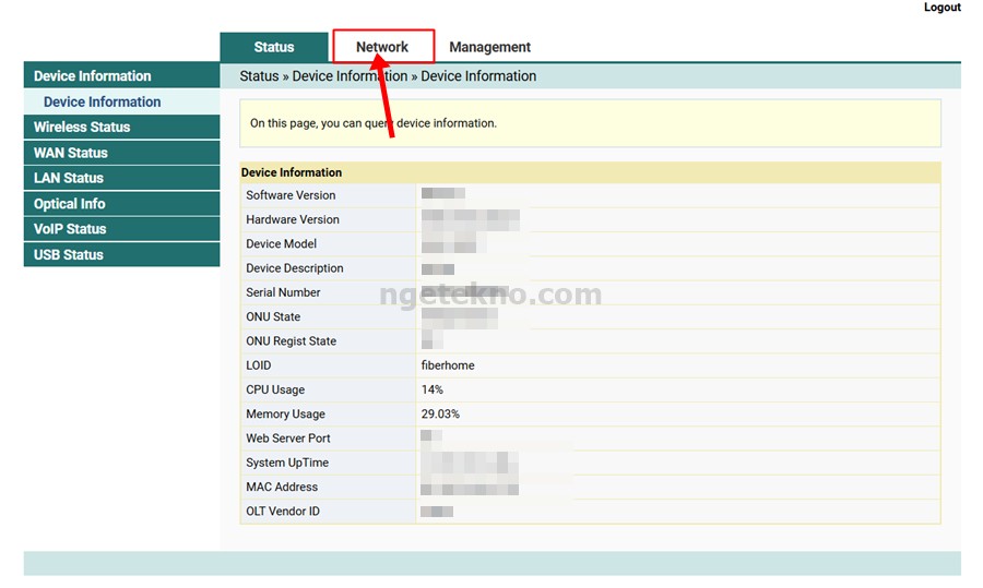 Cara Mengubah Nama dan Password WiFi Fiberhome