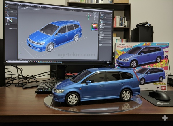 Cara Membuat Miniatur AI Depan Komputer Dengan Google Gemini